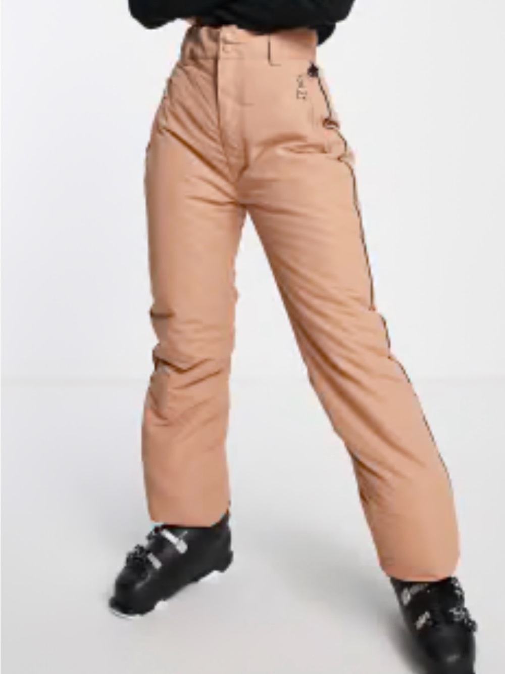 MSGM Peach-Tone Wide-Leg Pants